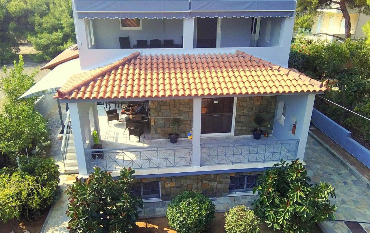 Augoustinos - Sea Side Luxury Apartments Artémida Eksteriør bilde