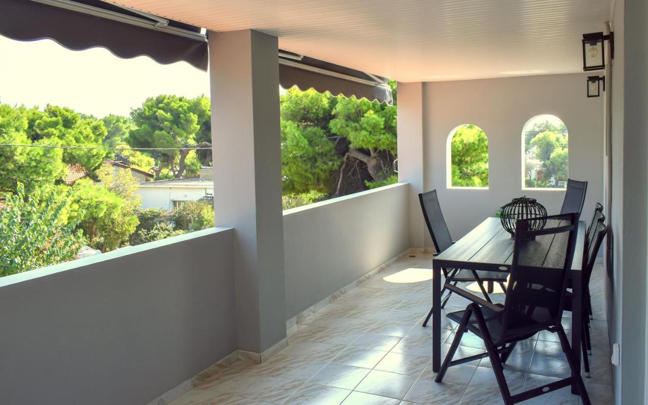 Augoustinos - Sea Side Luxury Apartments Artémida Eksteriør bilde