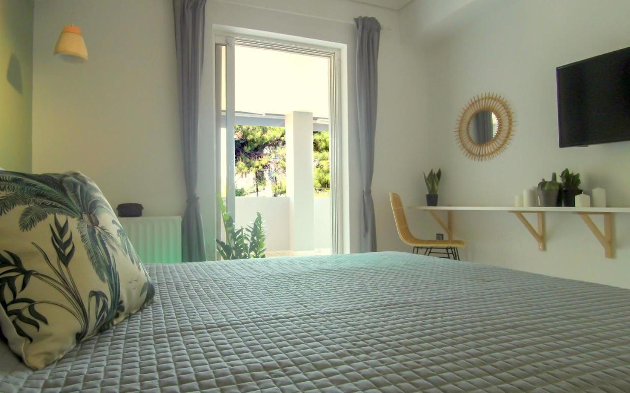 Augoustinos - Sea Side Luxury Apartments Artémida Eksteriør bilde
